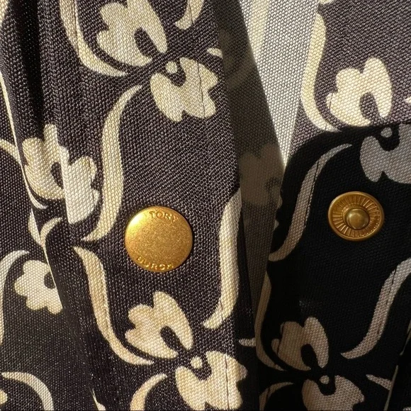 Tory Burch Printed Polo Dress 100% Silk - Picture 7 of 8